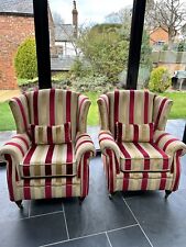 Pair wing back for sale  NORTHAMPTON