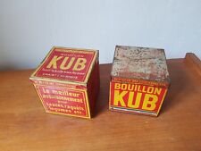 Boxes bouillon kub d'occasion  Expédié en Belgium