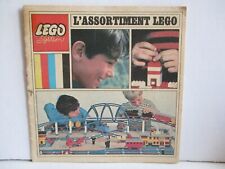 CATALOGUE LEGO SYSTEM DE 1968 L'ASSORTIMENT LEGO VOITURES CAMIONS TRAIN PIECES segunda mano  Embacar hacia Argentina