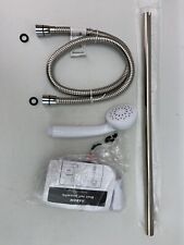 Triton Agio Shower Handset Hose Raiser Bar Rail & All Fittings White + Chrome, used for sale  Shipping to South Africa