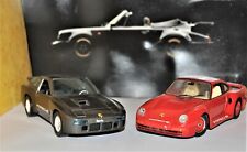 Voitures miniatures BURAGO 1/24 lot de deux Porsche, une 959 et une 924 Turbot, occasion d'occasion  Expédié en Belgium