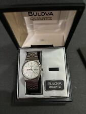 Bulova Quartz 5 anos relógio de trabalho seguro prêmio consolidado comprar usado  Enviando para Brazil