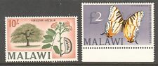 MALAWI 1966 - 67 AFZELIA TREE & BUTTERFLY na sprzedaż  Wysyłka do Poland