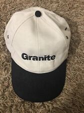 Used, Granite Counter Tops Bathrooms Fountains Black And Tan Baseball Cap for sale  Shipping to South Africa
