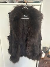 raccoon fur vest for sale  LONDON