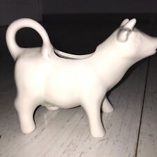 White ceramic cow for sale  BILLERICAY