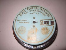 Used, VINTAGE FIRST FEDERAL SAVINGS & LOAN ASSOCIATION COIN BANK - TUB SC2 for sale  Shipping to South Africa