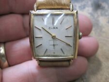 Mens cyma stainless for sale  Rochester