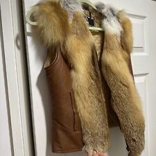 Natural fox fur for sale  ROMFORD