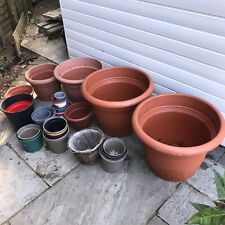 job lot of plastic plant pots large to small pick up only B75 for sale  SUTTON COLDFIELD