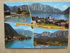 Ansichtskarte Postkarte AK Attersee Salzkammergut Burgau Unterach Höllengebirge gebraucht kaufen  Wallersdorf