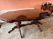 Inlaid wood dining for sale  Ireland