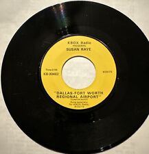 KBOX Radio - “Dallas Fort Worth Regional Airport” - 9/22/73 - Sung by Susan Raye for sale  Shipping to South Africa