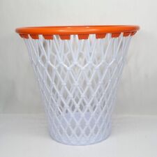 Usado, Rede de basquete receptáculo de lixo cesta de lixo branca laranja 12 polegadas comprar usado  Enviando para Brazil