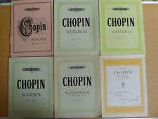 Notenkonvolut frederic chopin gebraucht kaufen  Rehburg-Loccum