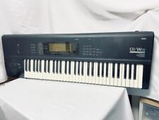 Estação de trabalho de música Korg 01 W FD 61 teclas sintetizador teclado digital Japão preto comprar usado  Enviando para Brazil