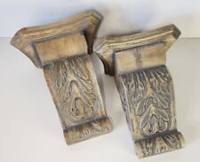Pair handcarved solid for sale  Tampa