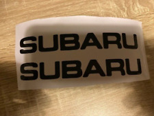 Subaru stickers decals for sale  CHESTERFIELD