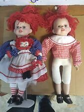 Vintage pair raggedy for sale  Whitesville