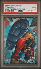 Used, 1996 DC Versus Marvel Amalgam Preview #4 Spider-Boy PSA 8 NM-MT Graded Pop 1 for sale  Shipping to South Africa