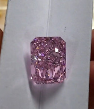 1ct Pink Color Diamond Loose Radiant cut VVS1 with Certificate + free Gift for sale  Shipping to South Africa