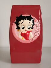 Bordowy wazon ceramiczny z wizerunkiem Betty Boop na sprzedaż  PL