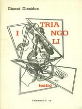 Triangoli diecidue gianni usato  Italia