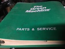 Los manuales de piezas y servicio de The Green Machines catálogos folletos HMC Long Beach -81 segunda mano  Embacar hacia Argentina