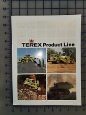 1985 terex brochure for sale  Suffolk