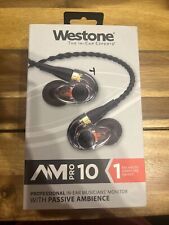 Westone Audio Pro X10 Single Driver Musician In-Ear Monitors New In Box for sale  Shipping to South Africa