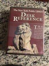 Referencia de escritorio de biblioteca pública de Nueva York 1a edición trivia general knowledge NYPL, usado segunda mano  Embacar hacia Argentina