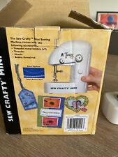 Provo Craft PC Tools Sew Crafty Mini Sewing Machine Portable, used for sale  Shipping to South Africa