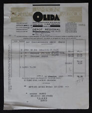Invoice paris 1937 d'occasion  Expédié en Belgium