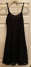 Black lace beaded for sale  Peyton