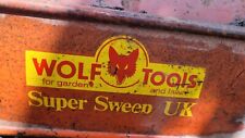 Wolf tools super for sale  NOTTINGHAM