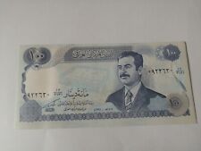 Banconota iraq 100 usato  Sassari