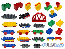 Lego® Duplo Kolej POCIĄG Akcesoria Lokomotywa parowa Wagon Płyta łapacza krów na sprzedaż  Wysyłka do Poland