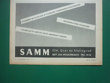 1964 pub samm d'occasion  Yport