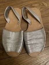 Avarcas flat silver for sale  BOSTON