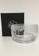 The Milford Collection - Animo Glass - ODIHAM British War Sandblasted Glass Bowl for sale  Shipping to South Africa