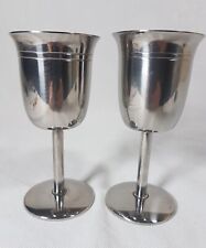 Wine goblets pair for sale  BEDALE
