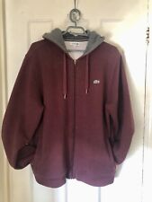 Lacoste zipped jacket for sale  ROMFORD