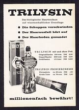3w7535/ Alte Reklame von 1960 – TRILYSIN Frisier-Creme comprar usado  Enviando para Brazil