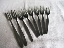 Used, Vintage Stainless Steel Cake Forks x 8 for sale  Shipping to South Africa