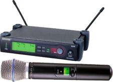 Shure SLX4 + Beta 87A micrófono canto cualquier cantante Shure buque insignia NP 1100,- segunda mano  Embacar hacia Spain