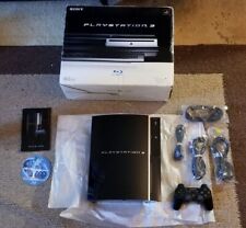 Sony PlayStation 3 CECHA01 Backwards Compatible Console (1TB HD) Complete In Box for sale  Shipping to South Africa