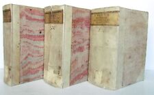 HISTÓRIA DO IMPÉRIO ROMANO 1757-64 3 VOLUMES antigos em LATIM, usado comprar usado  Enviando para Brazil
