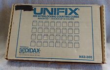 294 Vintage Unifix Cubes by Didax Assorted Colors Math Manipulatives Pre-owned  for sale  Shipping to South Africa