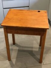 Wooden school desk for sale  NANTWICH