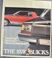 1978 buick newsprint for sale  Olympia